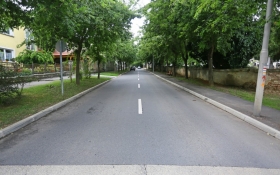 Improvement of Temető utca (Cemetery street)